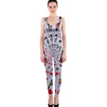 Poker Royal Flush All Suits Droste Spiral OnePiece Catsuit