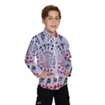 Poker Royal Flush All Suits Droste Spiral Wind Breaker (Kids)