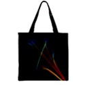 Zipper Grocery Tote Bag 