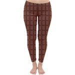 chocolate-texture_drk_tall Winter Leggings 