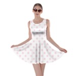 Polka Dots - Piggy Pink on White Skater Dress