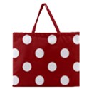 Zipper Large Tote Bag 