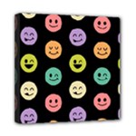 pastel smiley faces Mini Canvas 8  x 8  (Stretched)