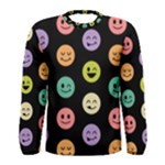 pastel smiley faces Men s Long Sleeve Tee