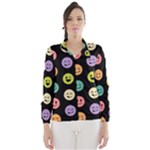 pastel smiley faces Wind Breaker (Women)