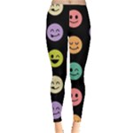 pastel smiley faces Leggings 