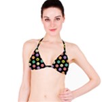 pastel smiley faces Bikini Top