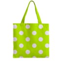 Zipper Grocery Tote Bag 