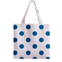 Zipper Grocery Tote Bag 