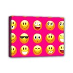 Emoji Pink Mini Canvas 7  x 5  (Stretched)