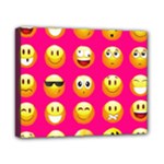 Emoji Pink Canvas 10  x 8  (Stretched)