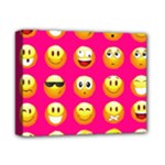 Emoji Pink Deluxe Canvas 14  x 11  (Stretched)