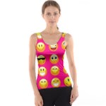 Emoji Pink Tank Top