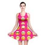 Emoji Pink Reversible Skater Dress