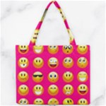 Emoji Pink Mini Tote Bag