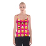 Emoji Pink Spaghetti Strap Top