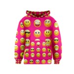 Emoji Pink Kids  Pullover Hoodie