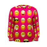 Emoji Pink Women s Sweatshirt