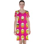 Emoji Pink Short Sleeve Nightdress