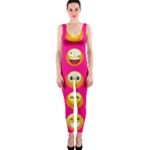 Emoji Pink OnePiece Catsuit