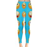 Emoji Blue Leggings 