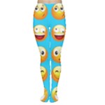 Emoji Blue Tights