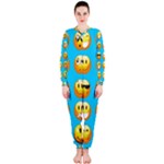 Emoji Blue OnePiece Jumpsuit (Ladies)