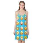 Emoji Blue Camis Nightgown 