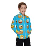 Emoji Blue Wind Breaker (Kids)