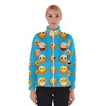 Emoji Blue Winter Jacket