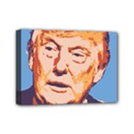 orange donald trump Mini Canvas 7  x 5  (Stretched)