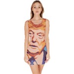 orange donald trump Bodycon Dress