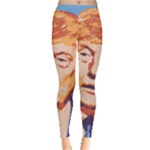 orange donald trump Leggings 