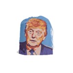 orange donald trump Drawstring Pouch (Medium)