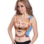 orange donald trump Crop Top