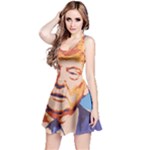 orange donald trump Reversible Sleeveless Dress