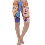 orange donald trump Cropped Leggings 