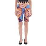 orange donald trump Yoga Cropped Leggings