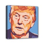 orange donald trump Mini Canvas 6  x 6  (Stretched)