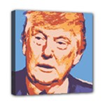 orange donald trump Mini Canvas 8  x 8  (Stretched)