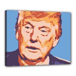 orange donald trump Canvas 20  x 16  (Stretched)