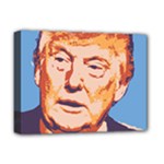 orange donald trump Deluxe Canvas 16  x 12  (Stretched) 