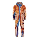 orange donald trump Hooded Jumpsuit (Kids)