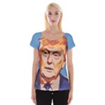 orange donald trump Women s Cap Sleeve Top