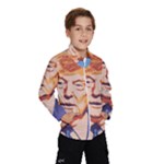 orange donald trump Wind Breaker (Kids)