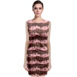 Gooey with Sprinkles! Classic Sleeveless Midi Dress