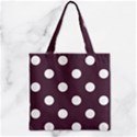 Zipper Grocery Tote Bag 