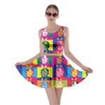 pop art donald trump  Skater Dress