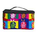 pop art donald trump  Cosmetic Storage Case