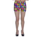 pop art donald trump  Skinny Shorts